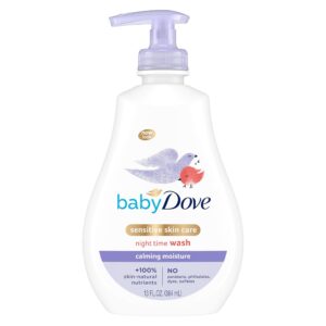 شوینده شب بیبی داو مدل Sensitive Skin Care | مناسب پوست حساس (Calming Moisture)