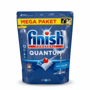 قرص ماشین ظرفشویی فینیش Finish Quantum پاوربال مگا پک ۷۲ عددی اصل