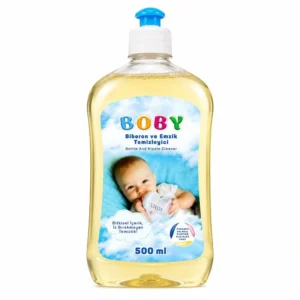 مایع شستشوی شیشه شیر و سرشیشه 500 میل بابی Boby