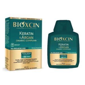 پک شامپو ضدریزش و تقویتی کراتین و آرگان بیوکسین Bioxcin