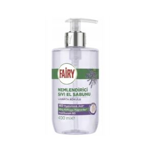 مایع دستشویی فیری Fairy رایحه اسطوخودوس با خاصیت مرطوب کنندگی پوست دست حجم 400 میل